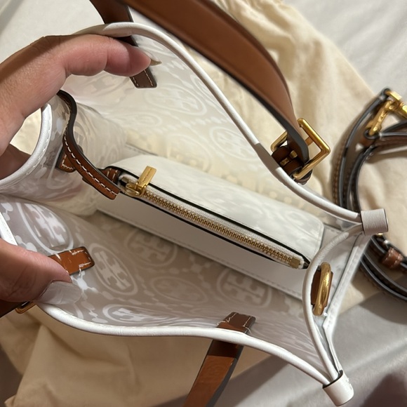 Tory Burch Mini tote with strap - Picture 3 of 10